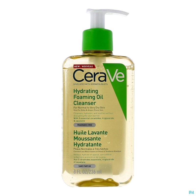 Cerave Huile Lavante Moussante Hydratante 236 Ml