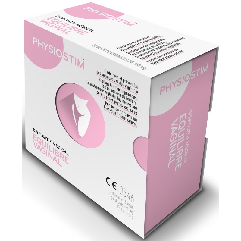 Physiostim équilibre vaginal 10 gélules vaginales