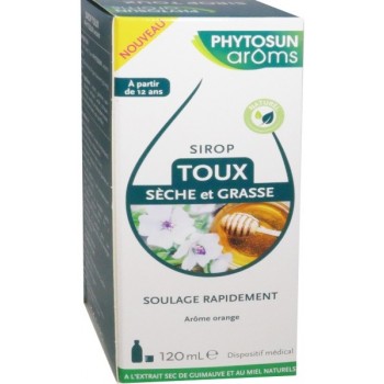 Phytosun Aroms Sirop Toux Sèche et Grasse 120 ml