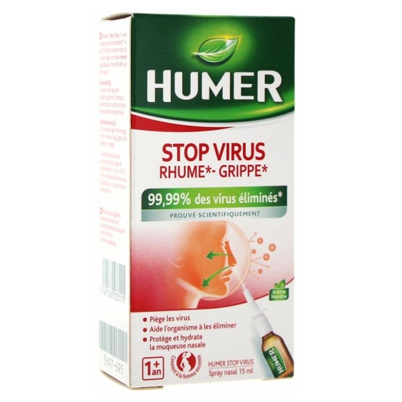 Humer Stop Virus Spray Nasal 15 ml