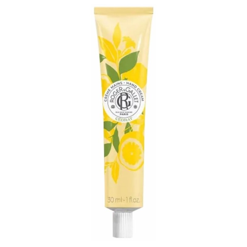 Roger Gallet Creme Mains Bienfaisante Cedrat Tube 30ml