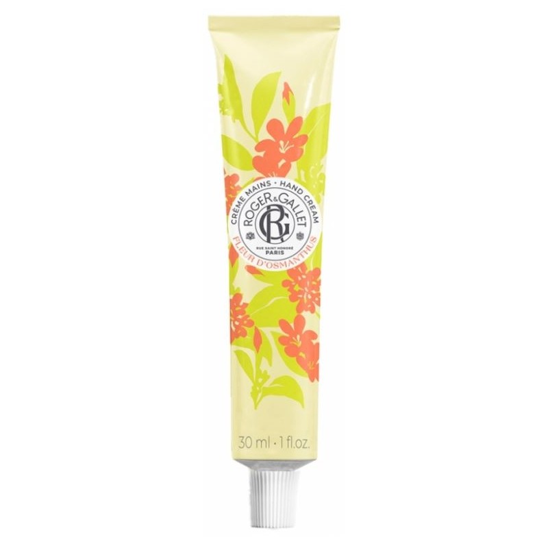 Roger Gallet Creme Mains Bienfaisante Fleurs D'osmanthus Tube 30ml