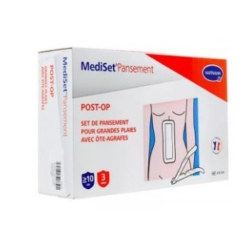 Mediset Set Pansement Postop Avec Ote Agrafe 3