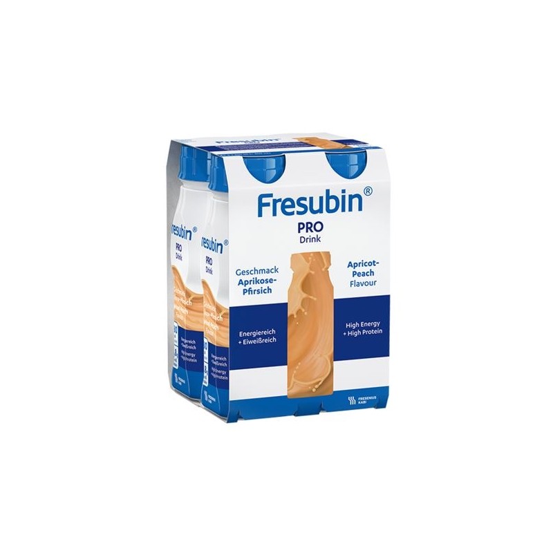 Fresubin Intense Drink Abricot Peche 200ml X4