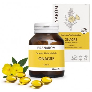 Pranarôm Capsules Huile Végétale Onagre X60