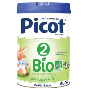 Picot Bio Lait 2ème Âge - 800g