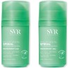 Svr Spirial Vegetal Roll-On Deodorant Anti-Transpirant 48h 2x50ml