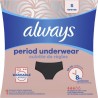 ALWAYS Culotte Menstruelle Hipster Noir Taille S