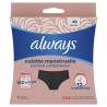 ALWAYS Culotte Menstruelle Hipster Noir Taille XS