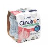 Clinutren Boisson Sans Sucres Fraise 4 x 200 ml