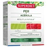 Superdiet Fer + Acérola Réduit la Fatigue Bon Goût Fruité 20x15ml Unidoses