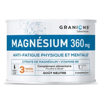 Granions - Magnésium 360mg...