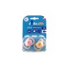 Dodie Sucettes anatomiques naissance 0-2m en silicone - Lot de 2