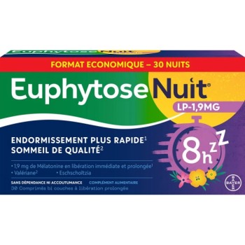 Euphytose Nuit, 30 comprimés