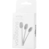 MyVariations Pack 3 Têtes De Brosse A Dents Ivory-White