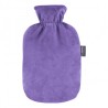 Bouillotte Thermoplastique Velours Lilas 2L