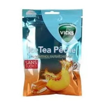 Vicks Bonbon Icetea Peche...