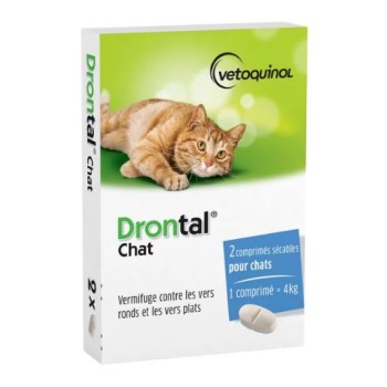 Drontal Chat x2 comprimés