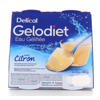 Eau Gélifiée Citron 4X120G