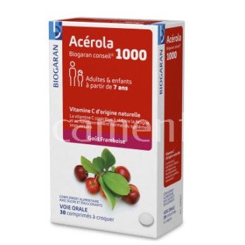 Acérola 1000 Comprimés à...