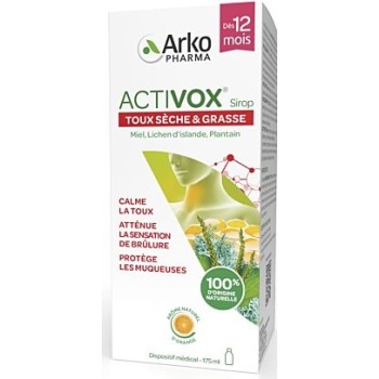 Activox Sirop Toux Sèche et...