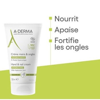 Aderma - Crème Mains Et...