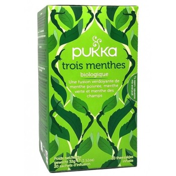 Pukka - Trois Menthes Bio -...