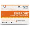 Granions Energie+ Physique et Mentale 30 ampoules goût orange 60ml