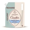 Cavaillès Eco-Recharge Gel Bain Douche Fleur de Coton 1L