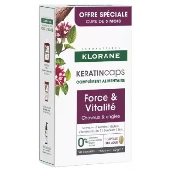 Klorane KeratinCaps Lot de...