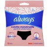 Always Culotte Menstruelle Hipster Noir Taille L