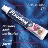 Fixodent Pro plus Crème Adhésive pour prothèses Totales & Partielles Barrière Anti-Particules 40g