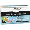 Herbesan Gelée Royale 400mg + Miel + Zinc x20 ampoules de 15ml