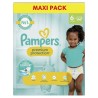 Pampers Couches Bébé Premium Protection 13 - 18 kg Taille 6